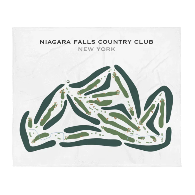 Niagara Falls Country Club, New York - Printed Golf Courses