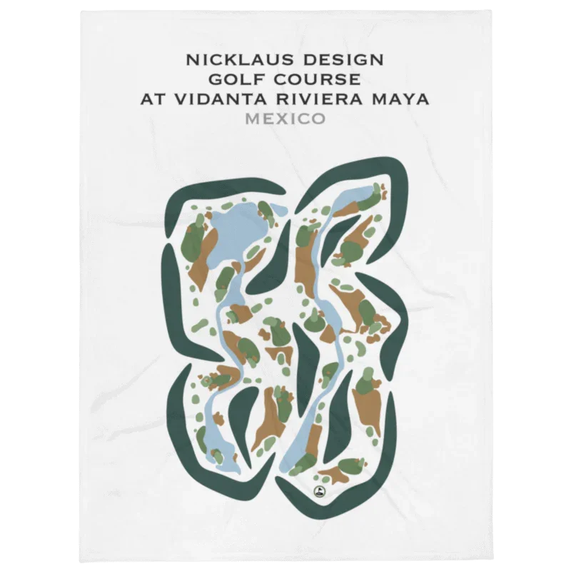 Nicklaus Design Golf Course at Vidanta Riviera Maya, Mexico - Printed Golf Courses