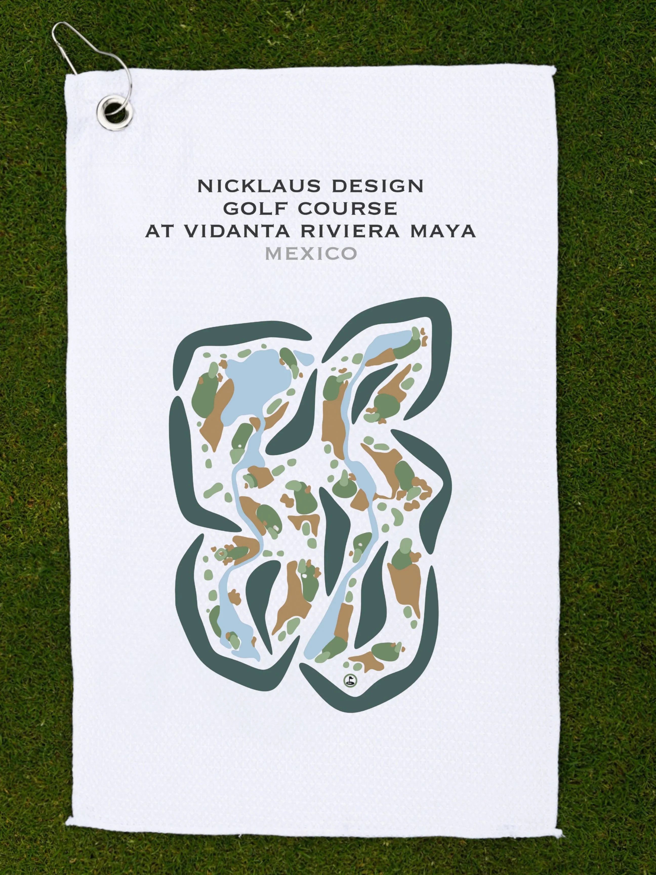 Nicklaus Design Golf Course at Vidanta Riviera Maya, Mexico - Printed Golf Courses