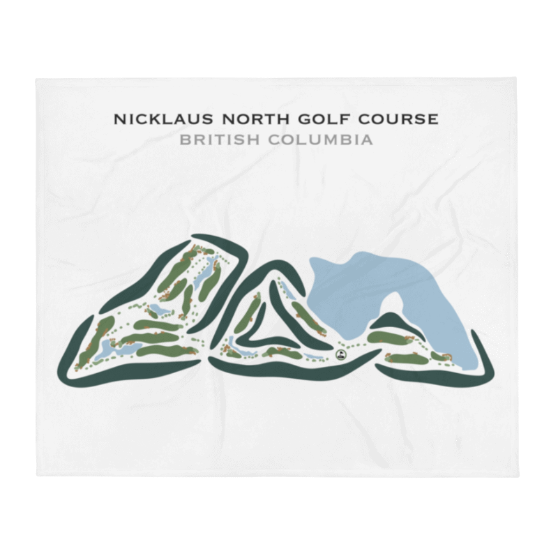 Nicklaus North Golf Course, British Columbia - Printed Golf Courses