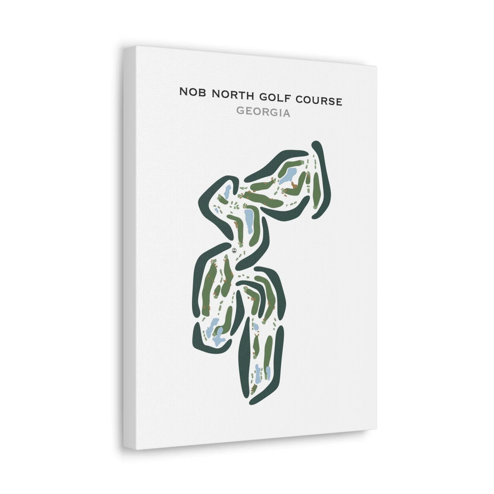 Nob North Golf Course, Georgia - Printed Golf Course