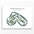 Noordwijkse Golfclub, Netherlands - Printed Golf Courses