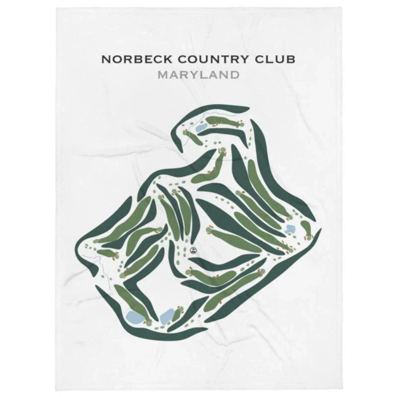 Norbeck Country Club, Maryland - Printed Golf Courses