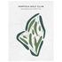 Norfolk Golf Club, Massachusetts - Printed Golf Courses