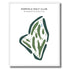 Norfolk Golf Club, Massachusetts - Printed Golf Courses