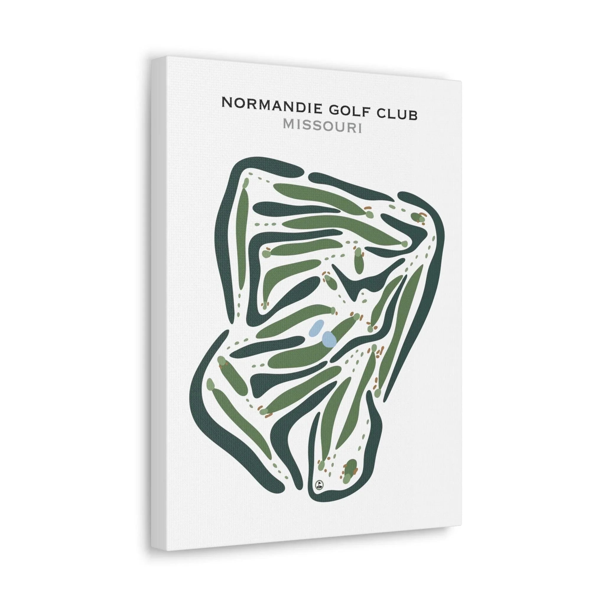 Normandie Golf Club, Missouri - Printed Golf Courses