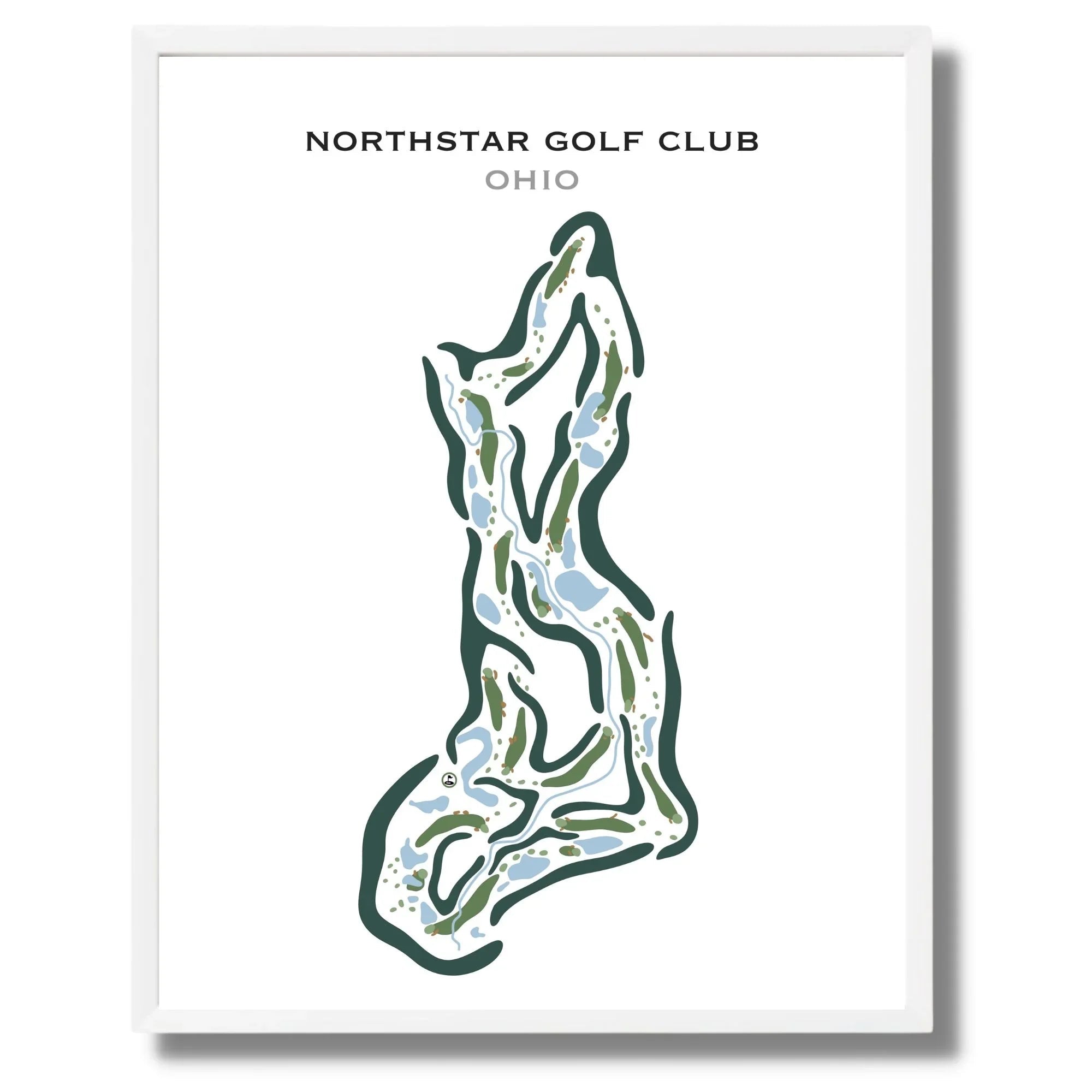 NorthStar Golf Club, Ohio - Printed Golf Courses