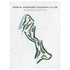 North Andover Country Club, Massachusetts - Printed Golf Course