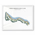 North Berwick Golf Club, Scotland - Printed Golf Courses