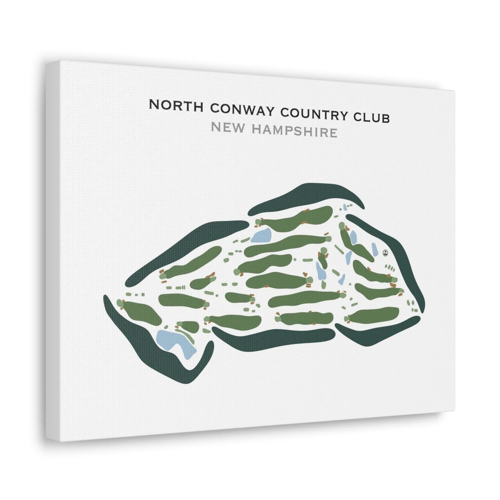 North Conway Country Club, New Hampshire - Printed Golf Courses