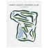 North County Country Club, Illinois - Printed Golf Courses