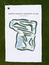 North County Country Club, Illinois - Printed Golf Courses