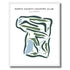 North County Country Club, Illinois - Printed Golf Courses