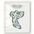 North Course at Admiral Baker Golf Course, California - Printed Golf Courses