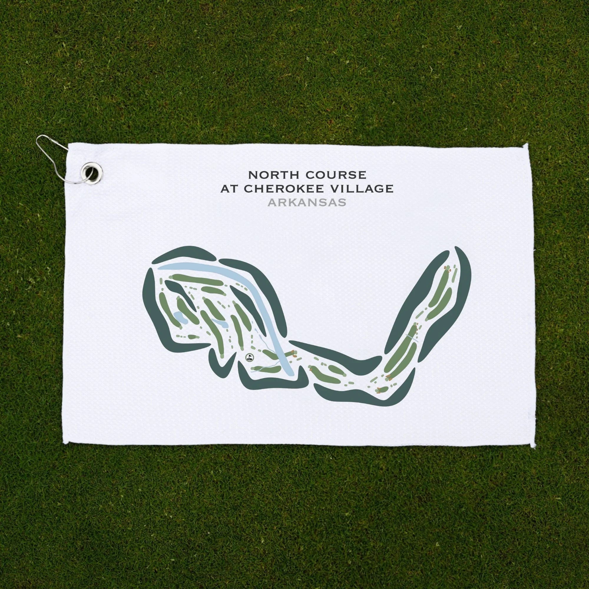 North Course at Cherokee Village, Arkansas - Printed Golf Courses