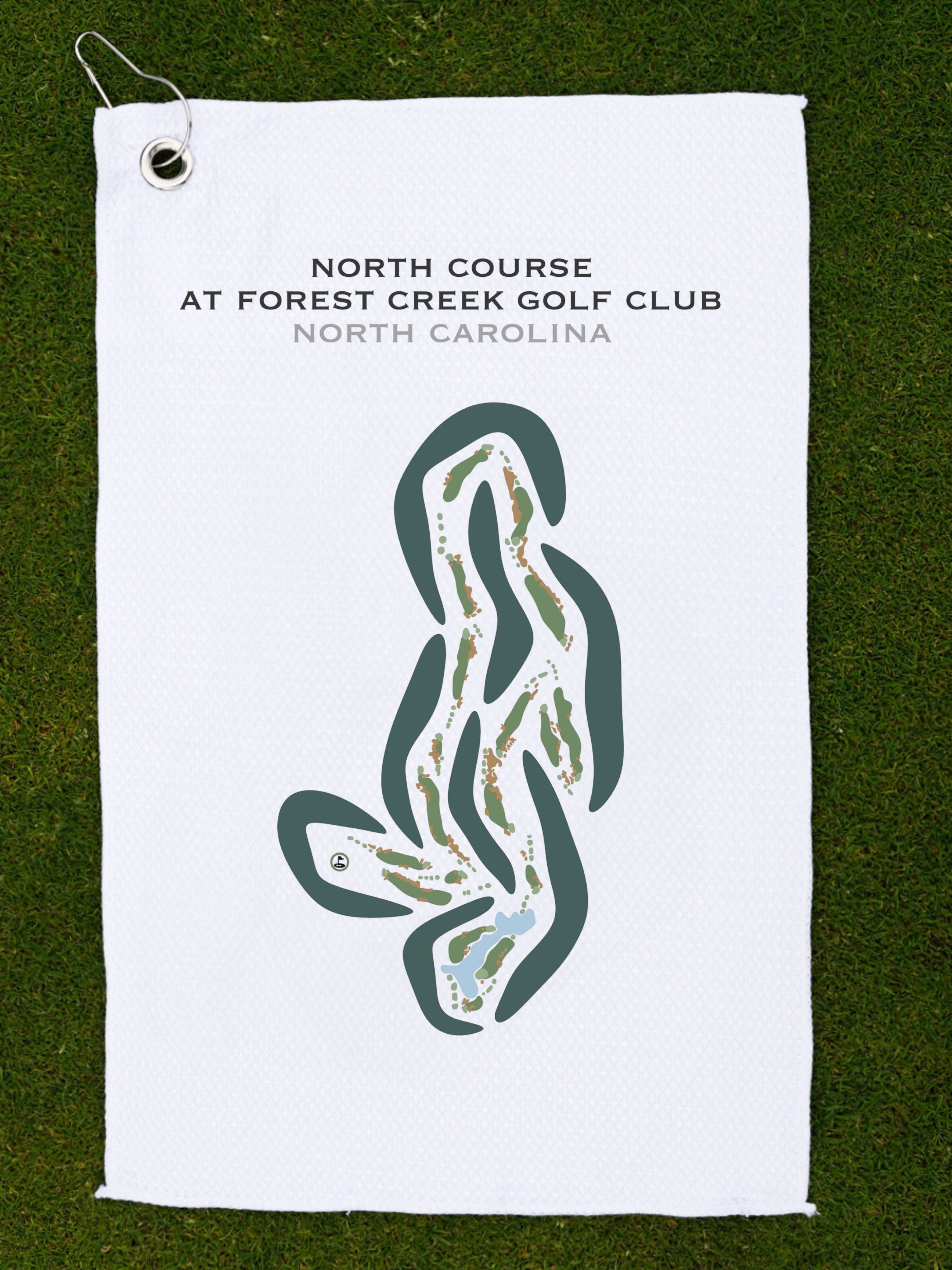 North Course at Forest Creek Golf Club, North Carolina  - Printed Golf Courses