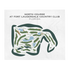 North Course at Fort Lauderdale Country Club Plantation, Florida - Printed Golf Courses