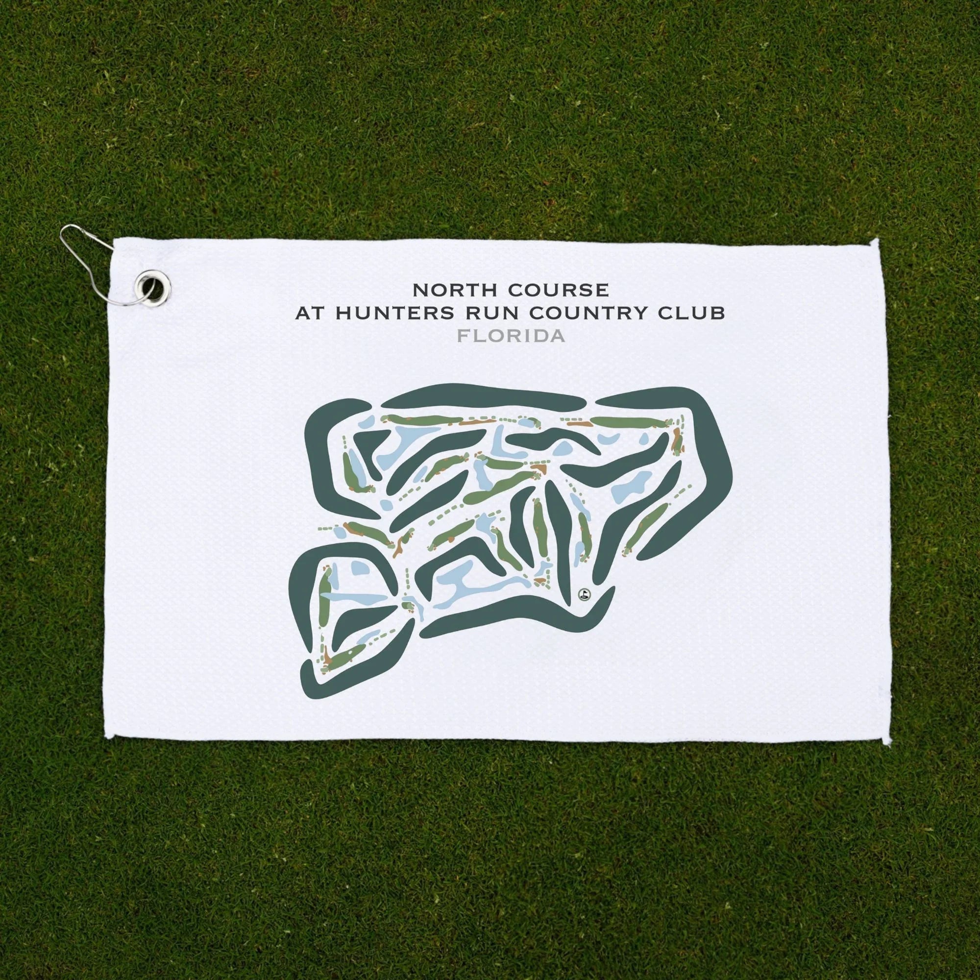 North Course at Hunters Run Country Club, Florida - Printed Golf Courses
