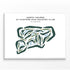 North Course at Hunters Run Country Club, Florida - Printed Golf Courses
