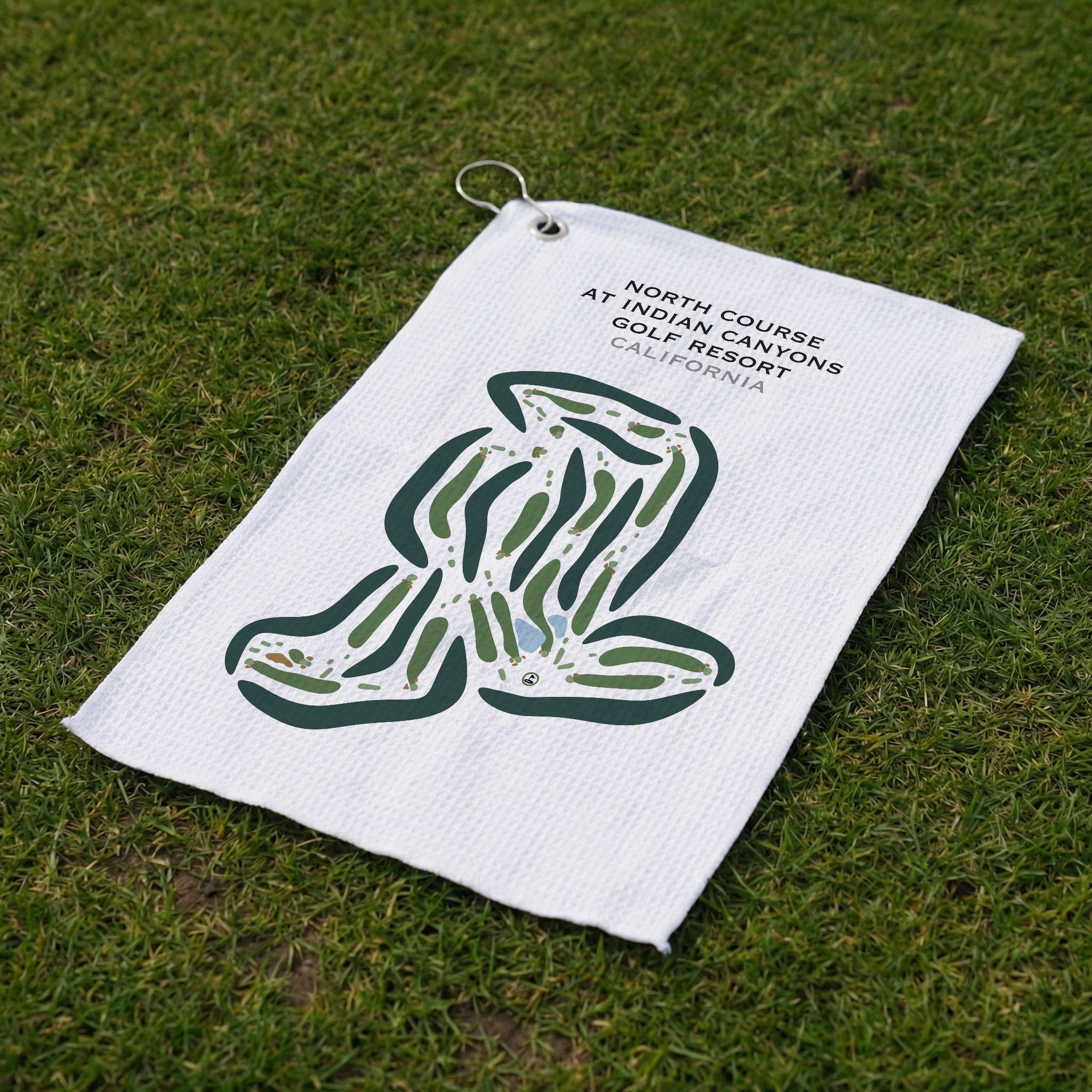 North Course at Indian Canyons Golf Resort, California - Printed Golf Courses
