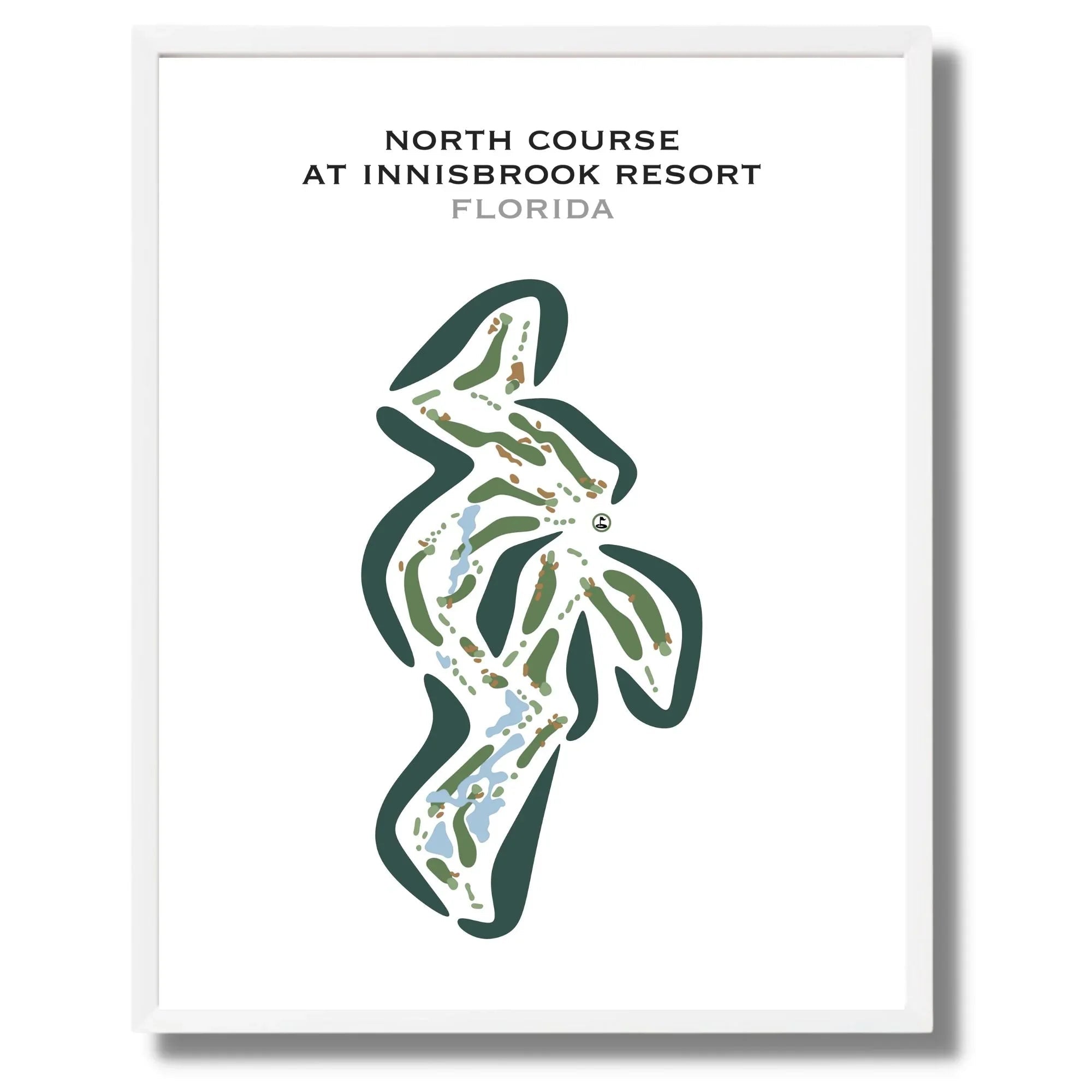 North Course at Innisbrook Resort, Florida - Printed Golf Courses