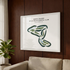 North Course at LaValle Coastal Club, California - Printed Golf Courses