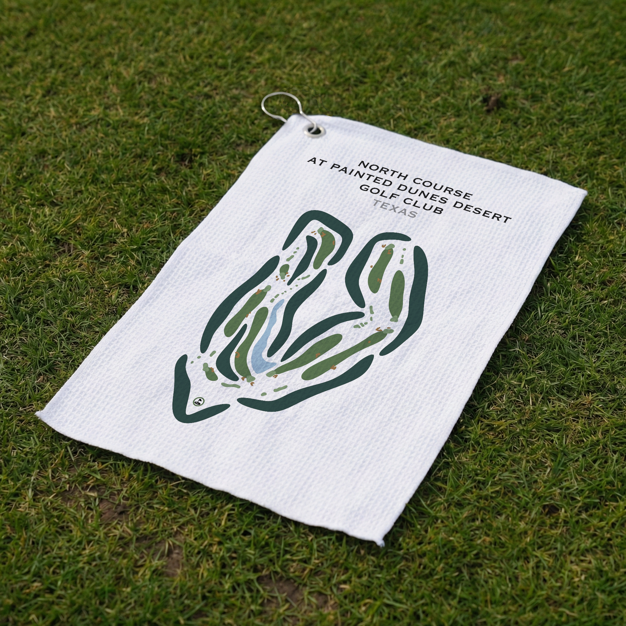 North Course at Painted Dunes Desert Golf Course, Texas - Printed Golf Courses