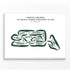 North Course at Quail Ridge Country Club, Florida - Printed Golf Courses