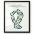 North Course at Ridglea Country Club, Texas - Printed Golf Courses