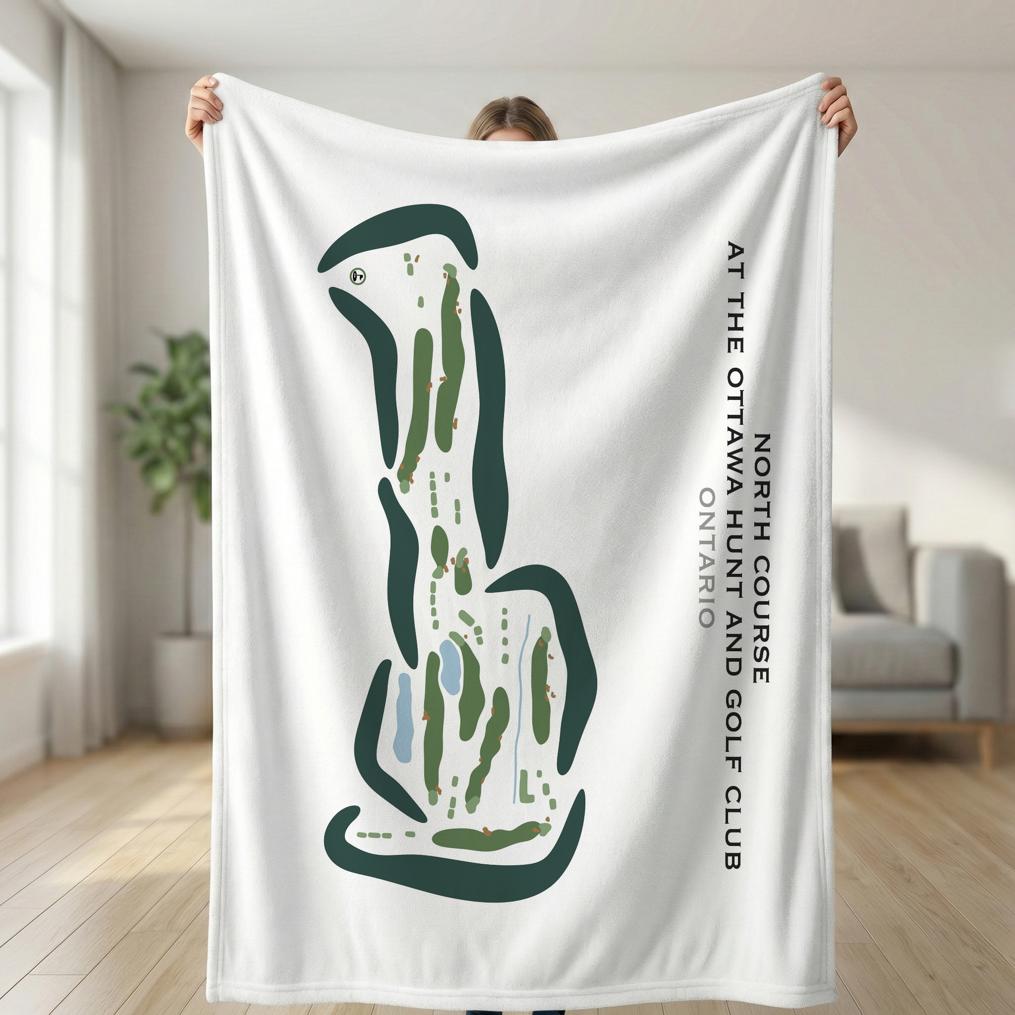 North Course at The Ottawa Hunt and Golf Club, Ontario - Printed Golf Courses