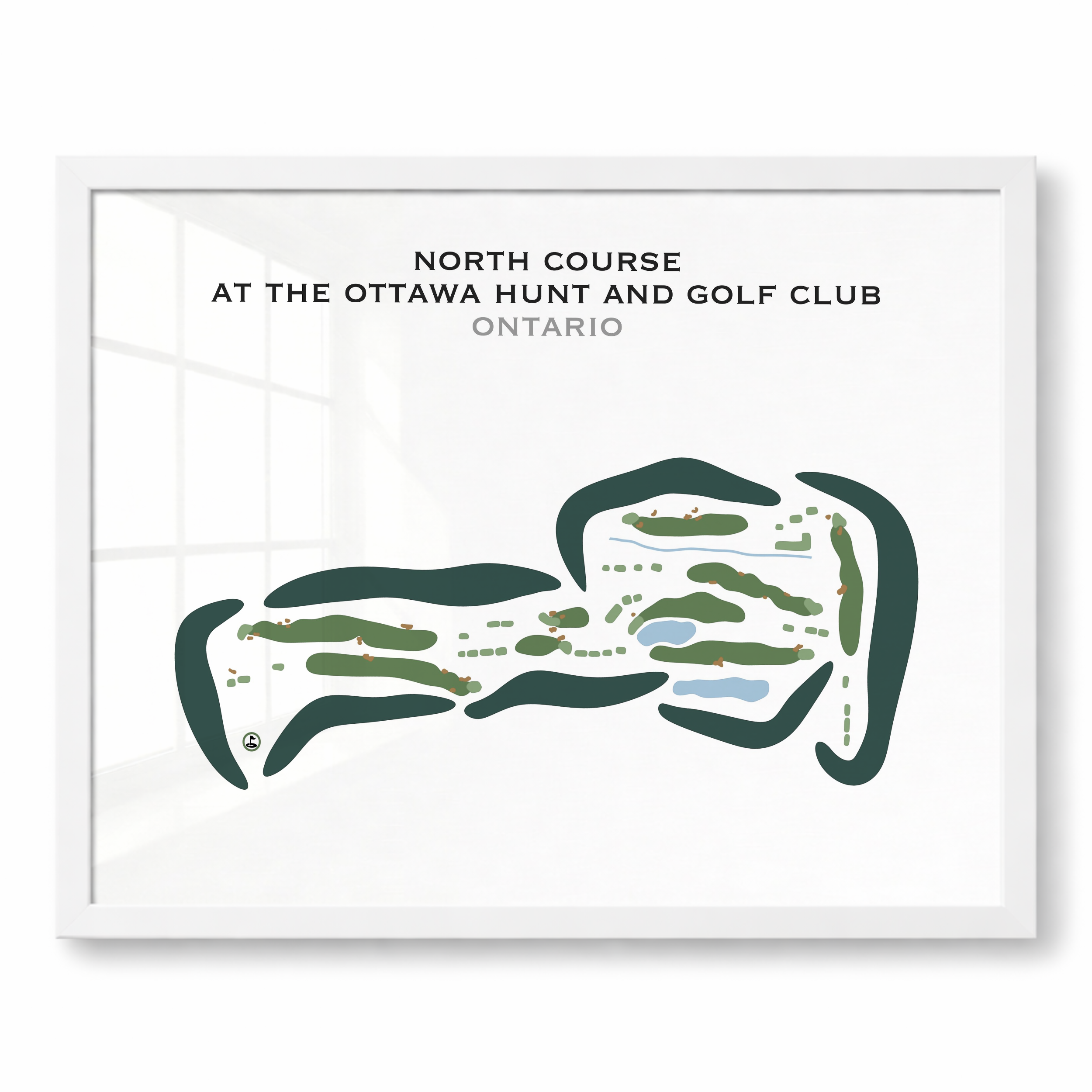 North Course at The Ottawa Hunt and Golf Club, Ontario - Printed Golf Courses