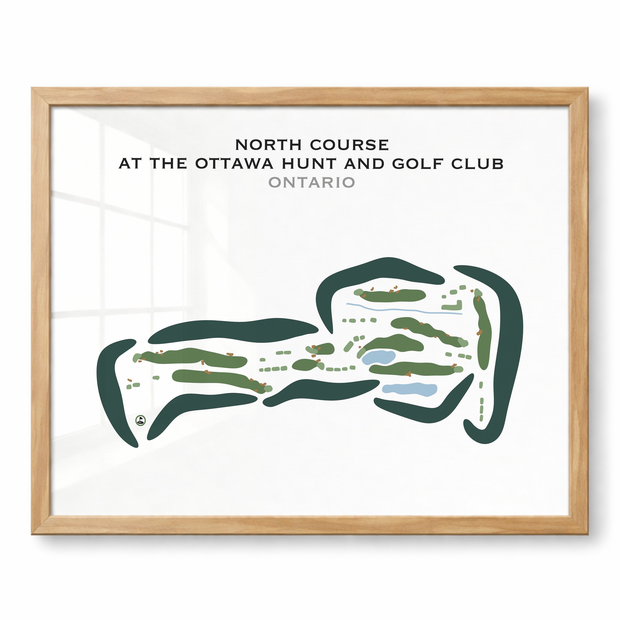 North Course at The Ottawa Hunt and Golf Club, Ontario - Printed Golf Courses