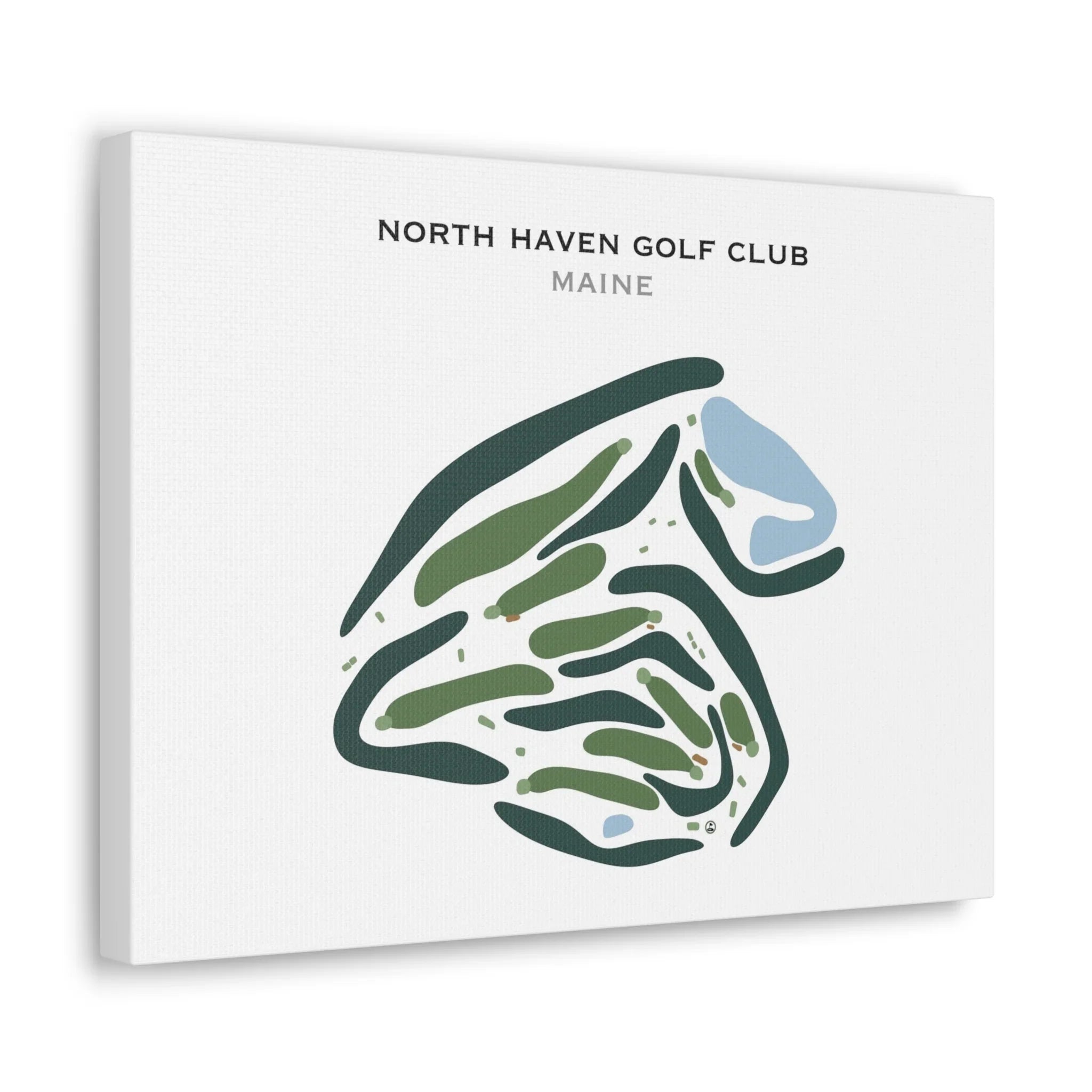 North Haven Golf Club, Maine - Printed Golf Courses