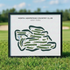North Hempstead Country Club, New York - Printed Golf Courses