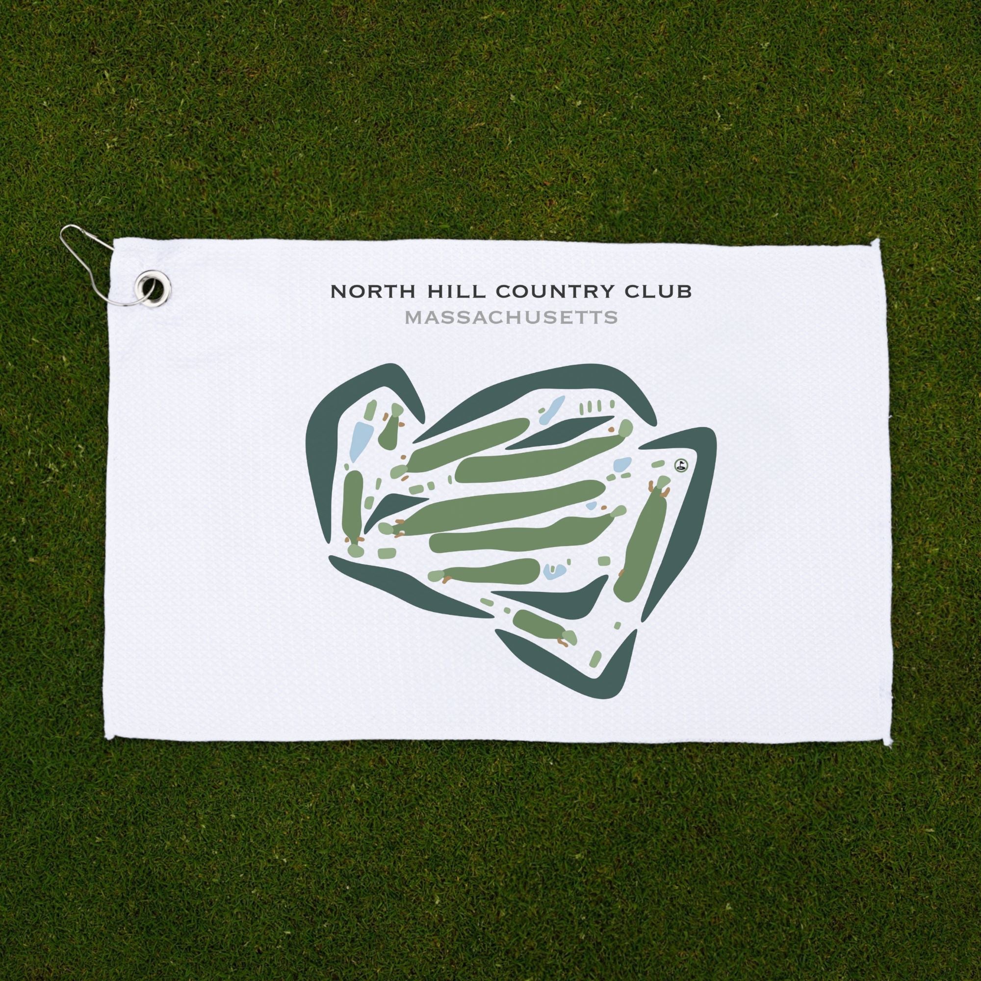 North Hill Country Club, Massachusetts - Printed Golf Courses