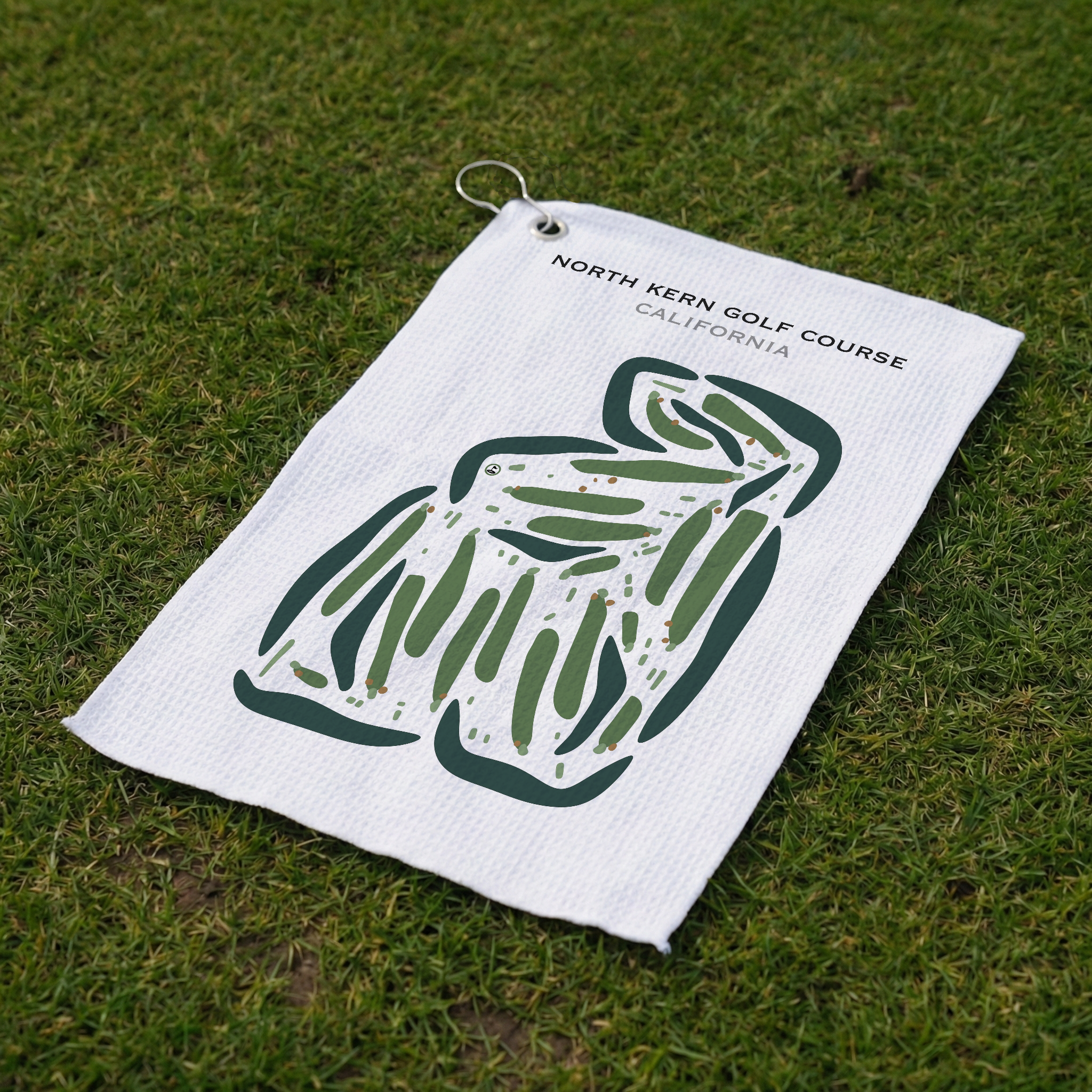 North Kern Golf Course, California - Printed Golf Courses