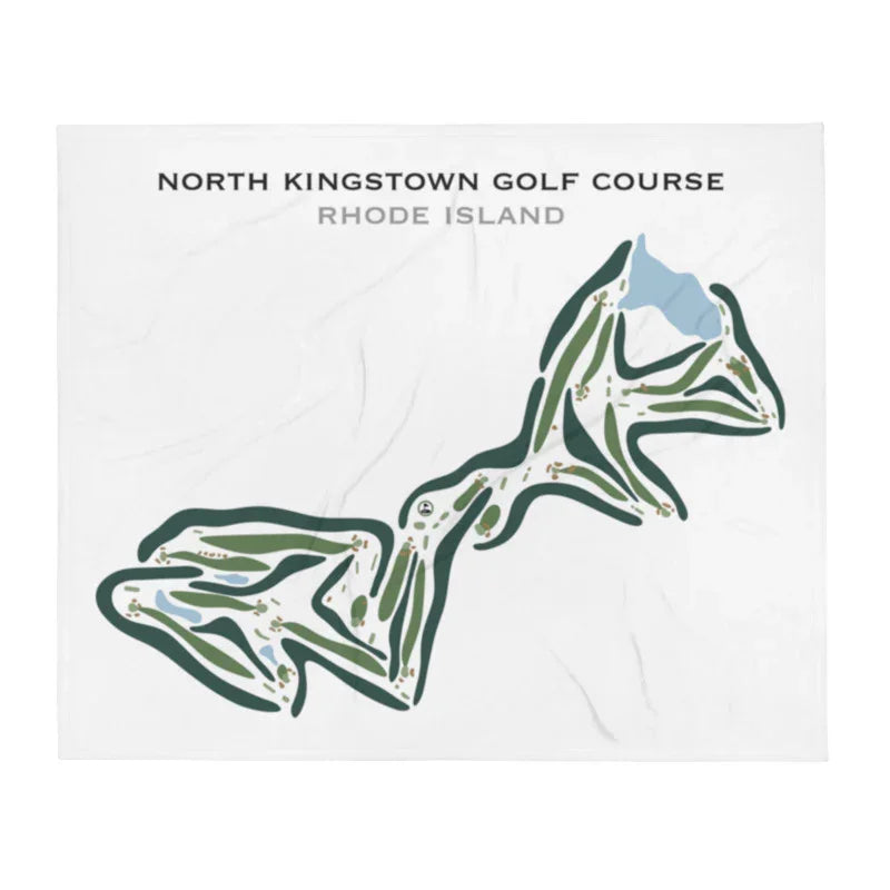 North Kingstown Golf Course, Rhode Island - Printed Golf Courses