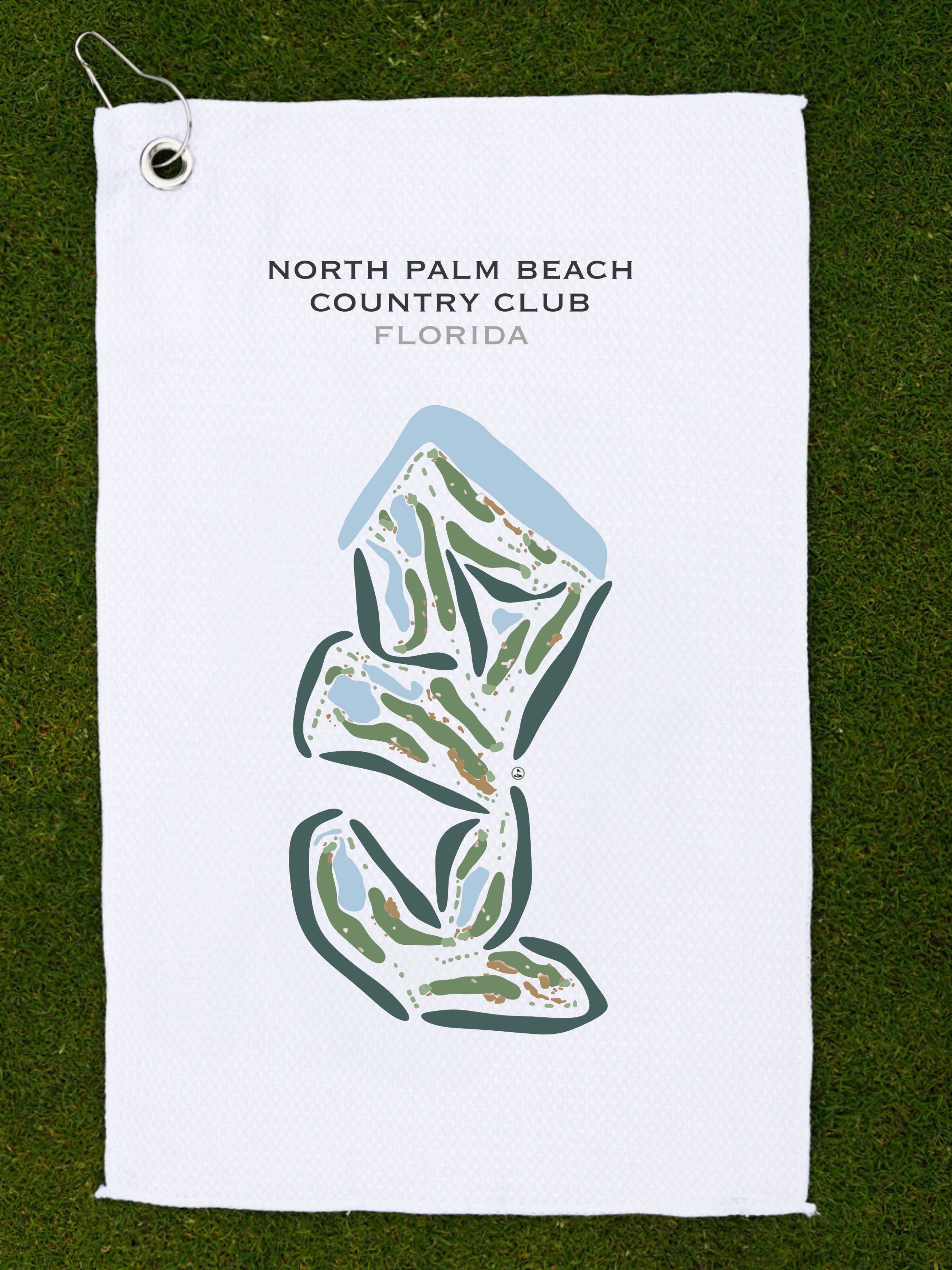 North Palm Beach Country Club, Florida - Printed Golf Courses