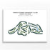 North Ridge Country Club - Oaks Course, North Carolina - Printed Golf Courses
