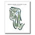 North Shore Country Club, Wisconsin - Printed Golf Courses