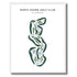 North Shore Golf Club, Florida - Printed Golf Courses