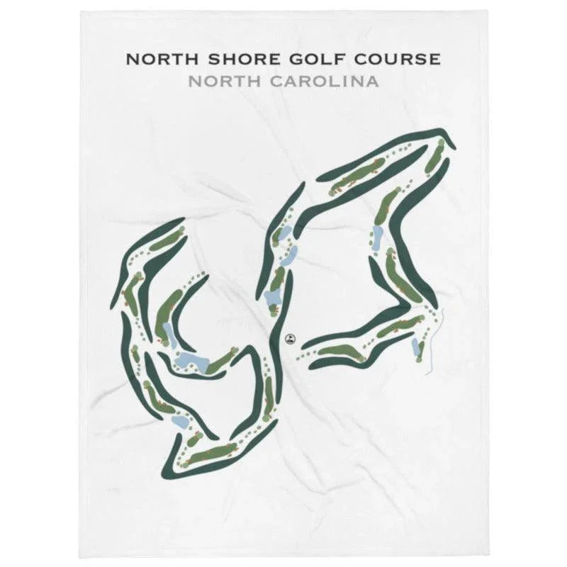 North Shore Country Club, North Carolina - Printed Golf Courses