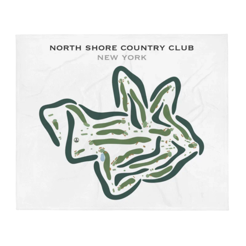 North Shore Country Club, New York - Printed Golf Courses