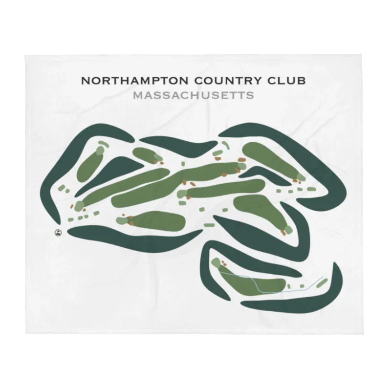 Northampton Country Club, Massachusetts - Printed Golf Courses