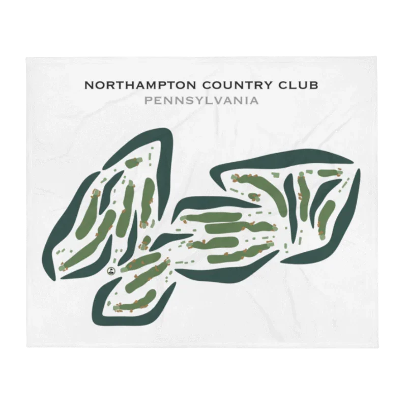 Northampton Country Club, Pennsylvania - Printed Golf Courses