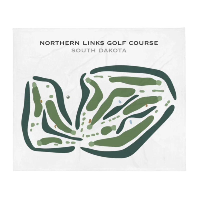 Northern Links Golf Course, South Dakota - Printed Golf Courses