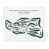 Northern Michigan University Golf Course, Michigan - Printed Golf Courses