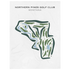Northern Pines Golf Club, Montana - Printed Golf Course