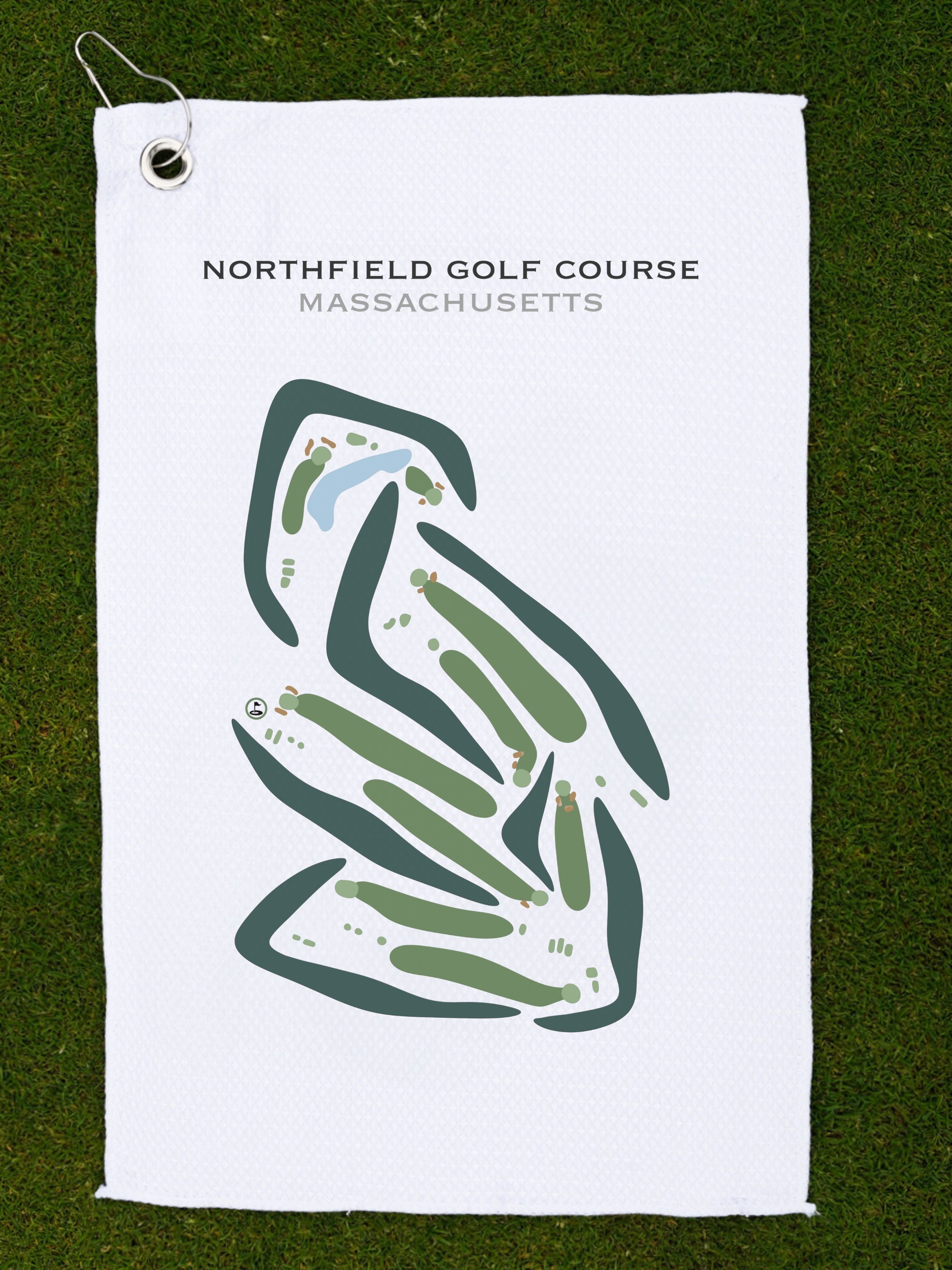 Northfield Golf Course, Massachusetts - Printed Golf Courses
