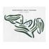 Northport Golf Course, New York - Printed Golf Courses